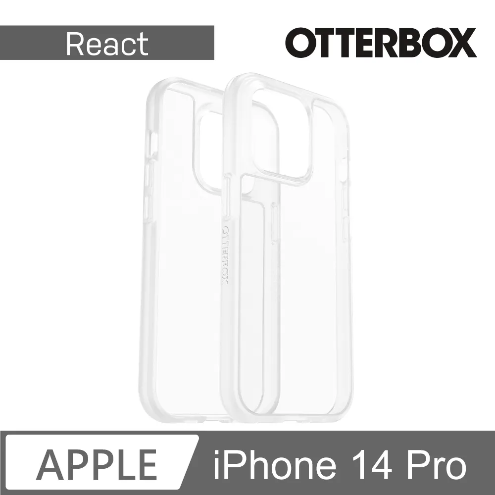 OtterBox iPhone 14 React輕透防摔殼-黑 歷史價格詳細信息