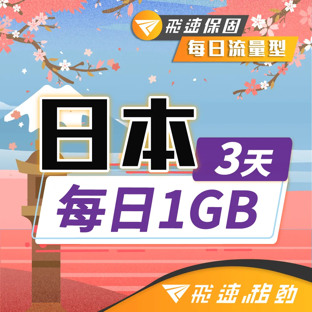【飛速移動】3天 日本上網卡｜飛速保證款 無限流量吃到飽 歷史價格詳細信息