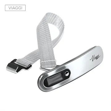 VIAGGI鏡面不鏽鋼電子行李秤(白色) 歷史價格詳細信息