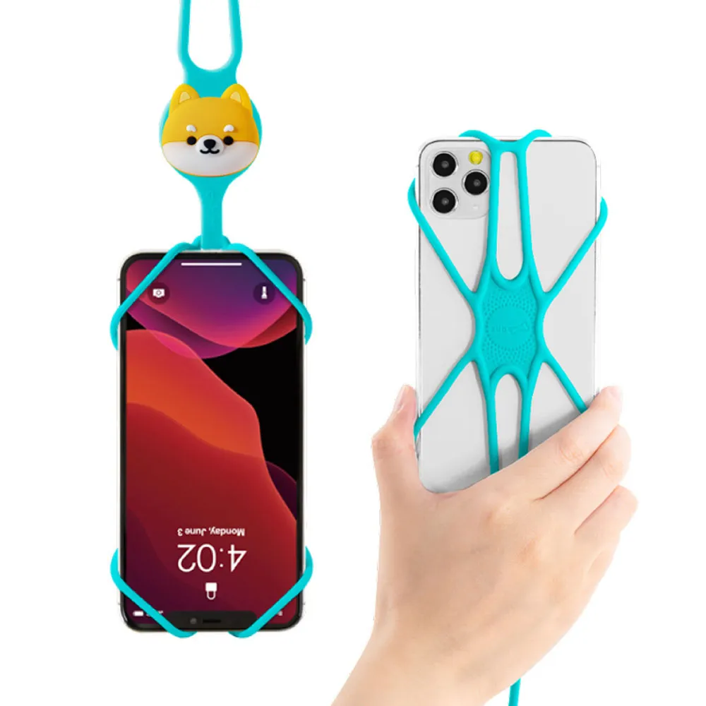 【Bone】頸掛手機綁二代-原創角色 - 黑/喵喵貓/麋鹿/鴨子/企鵝 手機殼 防摔 IPHONE 歷史價格詳細信息