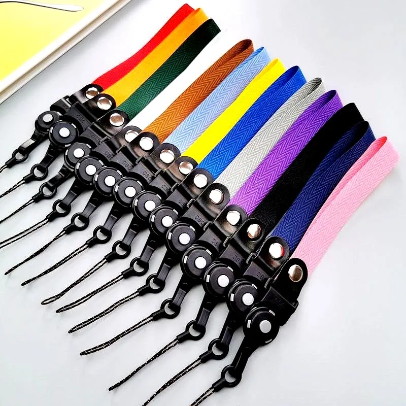 韓版純素色手機指環扣寬版掛繩 可掛脖 歷史價格詳細信息