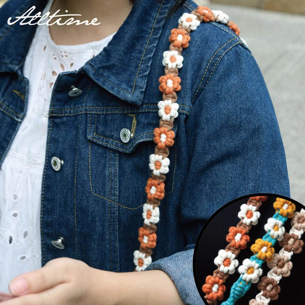 【完全計時】配件館｜小花朵朵三股辮手機背繩(黃/橘)  附夾片 蘋果 三星 小米通用款 歷史價格詳細信息