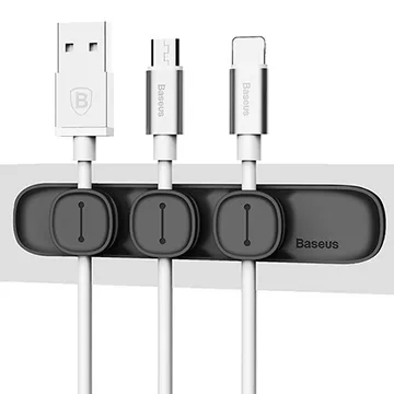 Baseus倍思 豌豆莢磁吸式理線器(黑) 電線收納線夾 集線器 整線器 歷史價格詳細信息