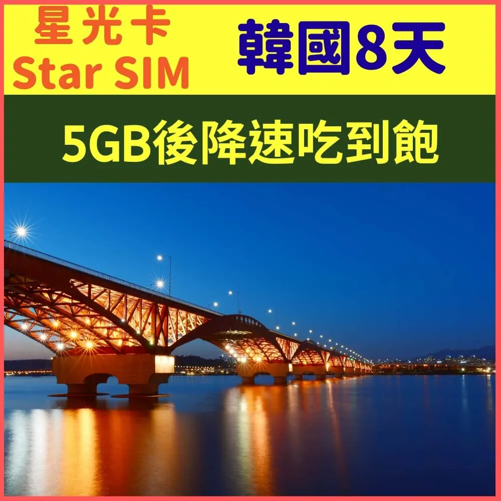 【星光卡-韓國5天10GB後降速256K不限量+通話】 歷史價格詳細信息