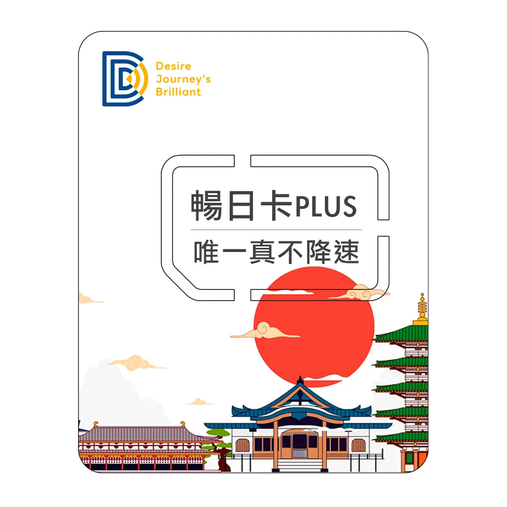 【DJB 暢日卡PLUS】日本7天 無限流量吃到飽不降速 歷史價格詳細信息
