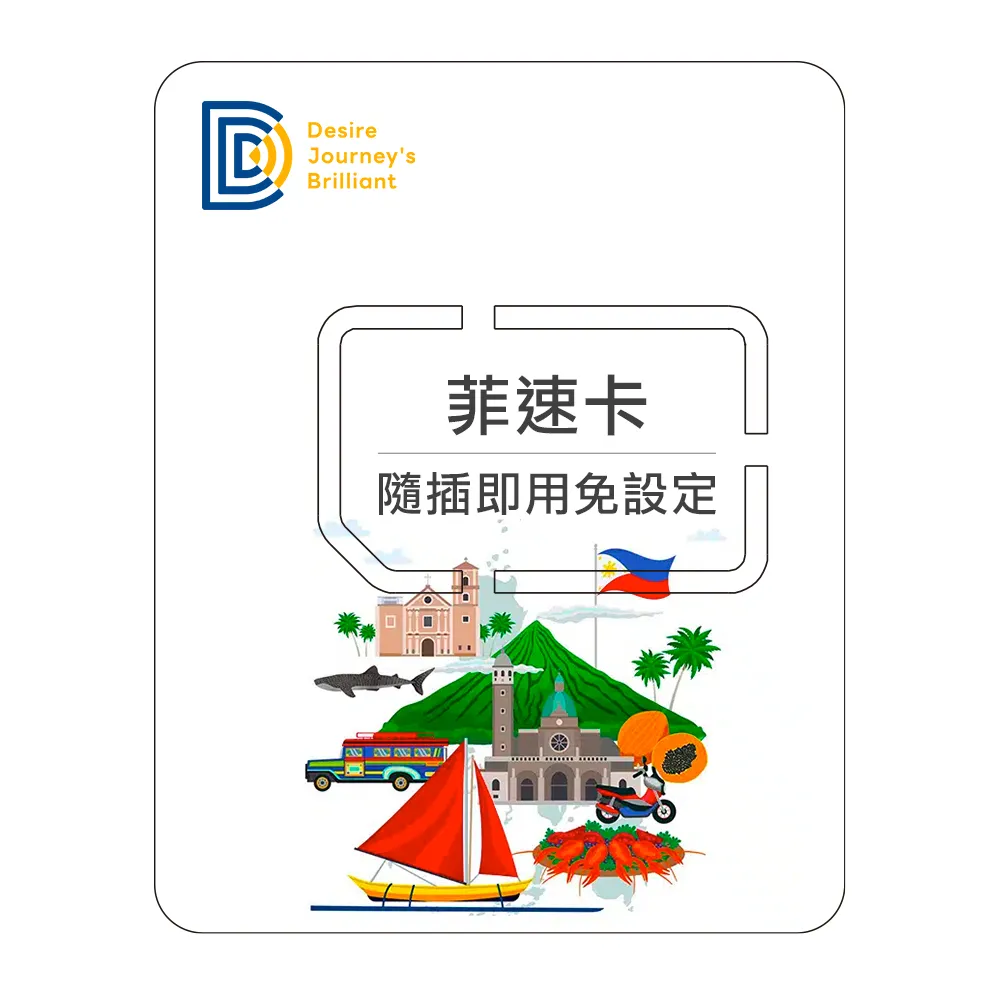 【DJB菲速卡】菲律賓6天 每日1GB高速上網SIM卡 歷史價格詳細信息