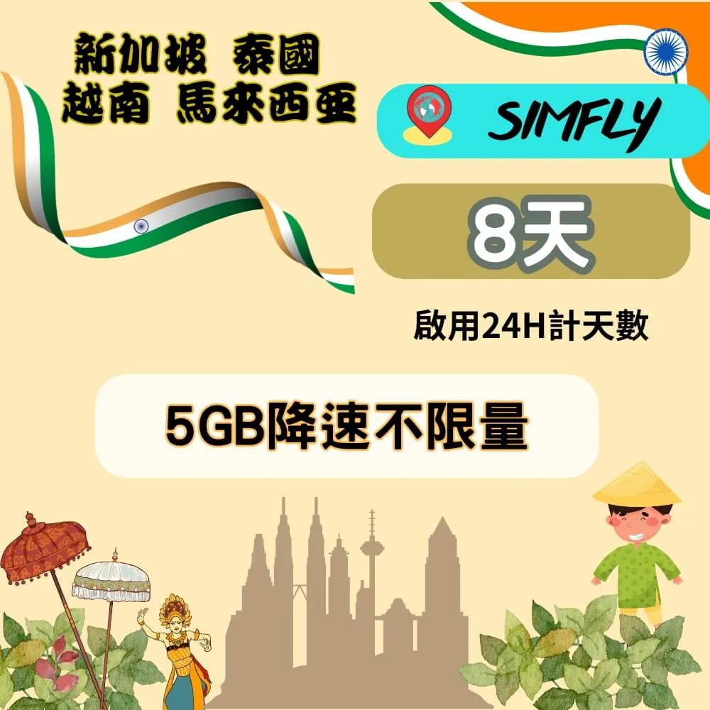 【SIMFLY-越南 Viettel 5天每天7GB上網卡】 歷史價格詳細信息