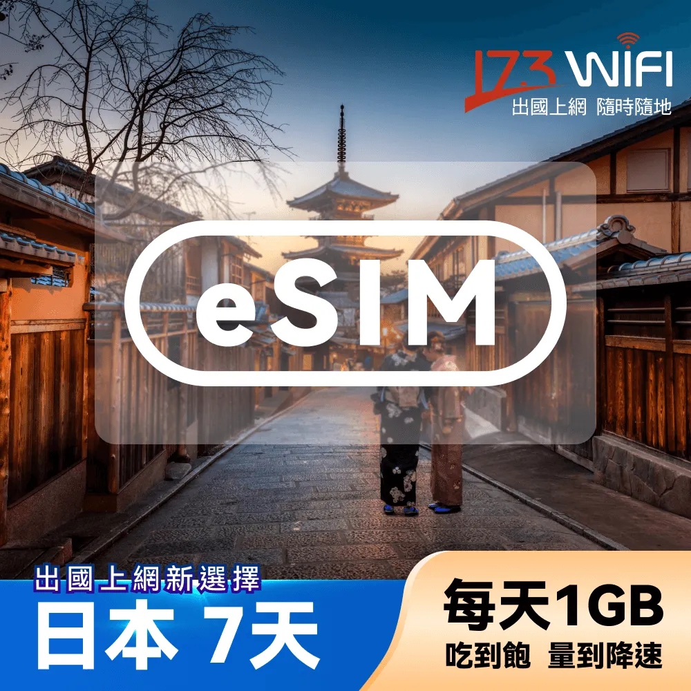 173WIFI eSIM-日本7日吃到飽 價格比較,價格查詢,歷史價格詳細信息