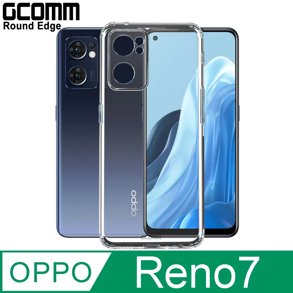 GCOMM Round Edge 清透圓角防滑邊保護套 OPPO Reno7 歷史價格詳細信息