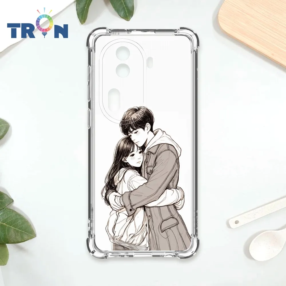 TRON OPPO Reno 11 情侶深情擁抱透明系列 四角防摔殼 手機殼 歷史價格詳細信息
