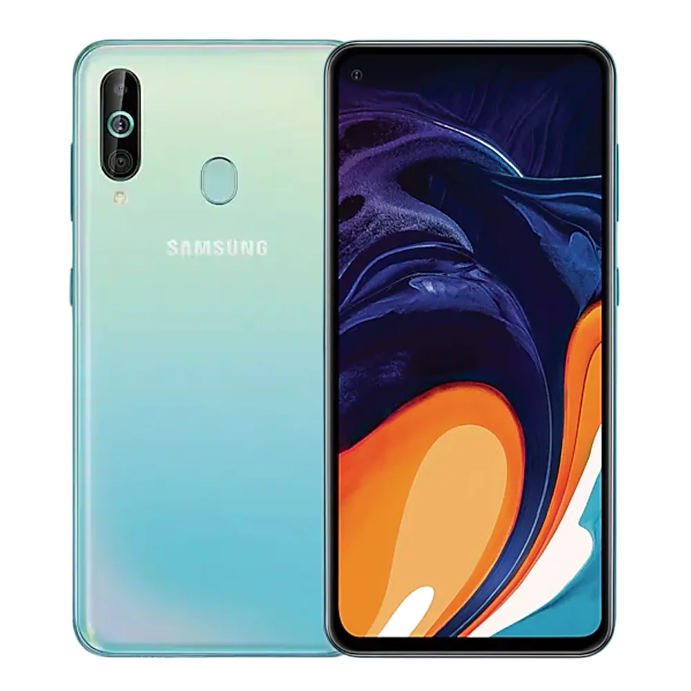 Samsung Galaxy A60 月詩蠶絲紋時尚皮套 表面特殊處理 防刮耐磨 側掀磁扣手機殼/保護套-藍紫玫黑 歷史價格詳細信息