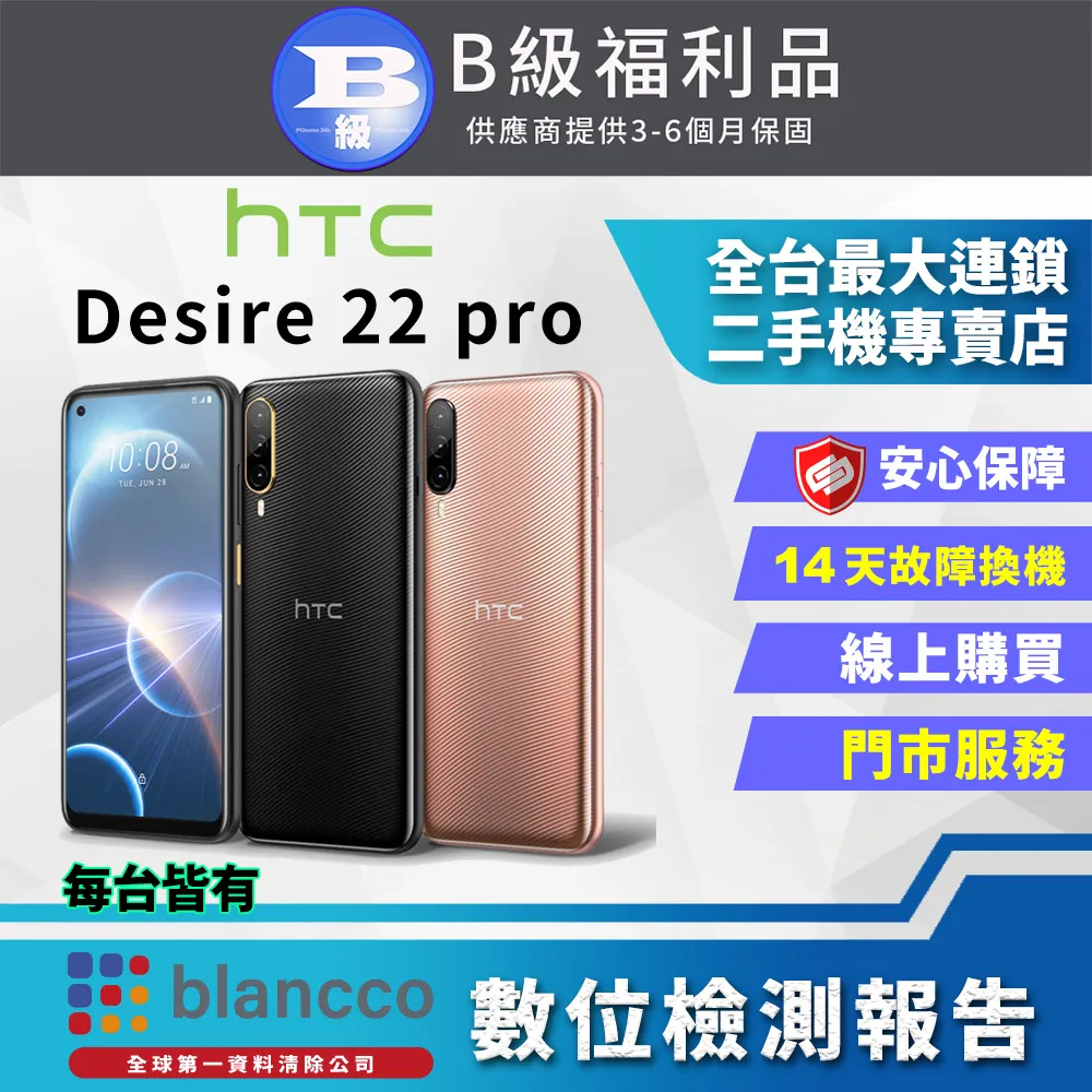 【福利品】HTC Desire 21 Pro 5G (8+128) 藍 歷史價格詳細信息
