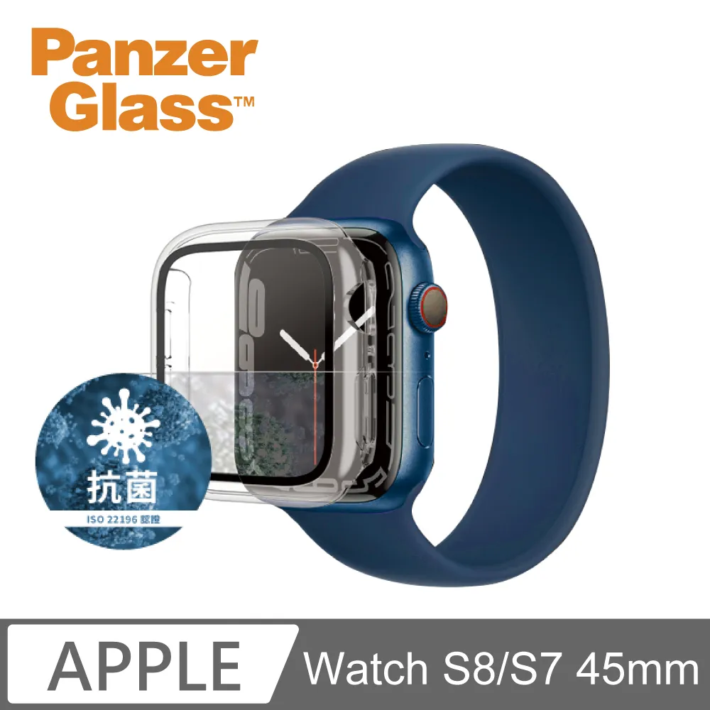 PanzerGlass Apple Watch 7 45mm 滿版全膠耐衝擊高透鋼化曲面玻璃保護貼 歷史價格詳細信息