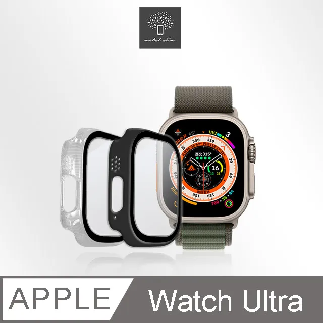 Apple Watch Ultra 鋼化玻璃 螢幕貼 49mm 鋼化玻璃 全透明 不易破碎 抗指紋 滑順 疏油疏水 歷史價格詳細信息