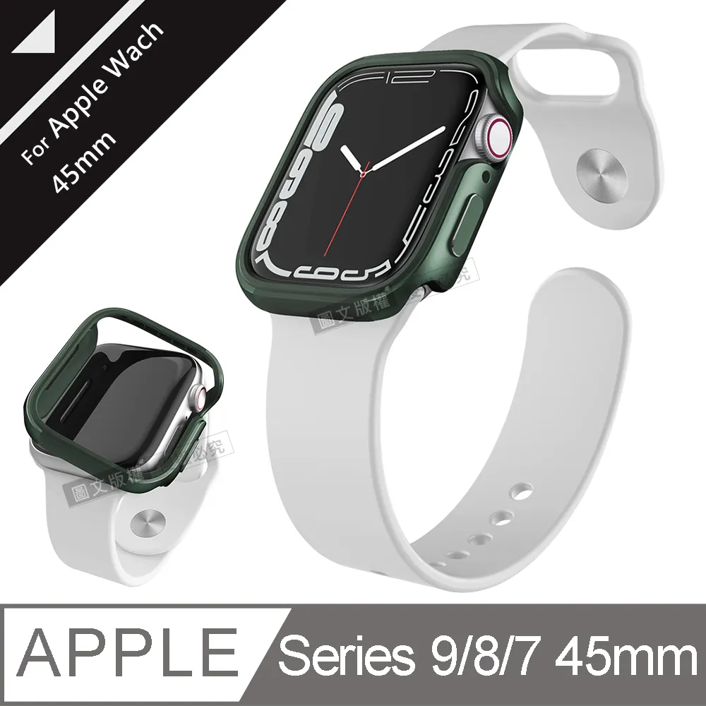 刀鋒Edge系列 Apple Watch Series 9/8/7 (41mm) 鋁合金雙料保護殼 保護邊框(經典黑) 歷史價格詳細信息