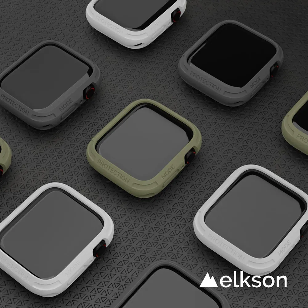 Elkson Apple Watch 8/7/6/5/4/SE Quattro Pro柔韌透氣耐磨防震防水TPU一體成形軍規錶帶45/41mm 歷史價格詳細信息
