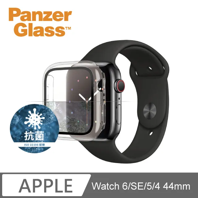 PanzerGlass Apple Watch 6/SE/5/4 44mm 全方位防護高透鋼化漾玻保護殼-透 歷史價格詳細信息