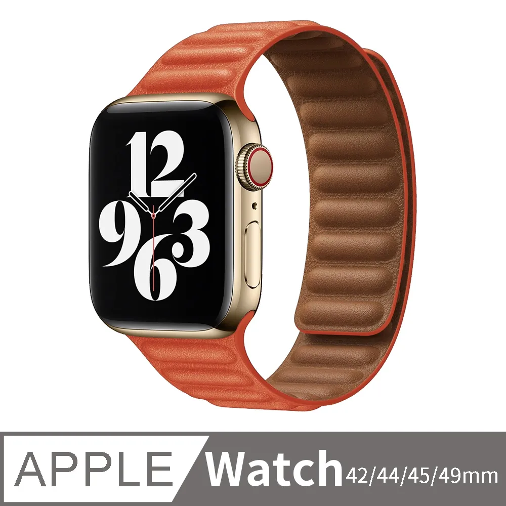 Apple Watch 錶帶 磁性鏈紋 手錶錶帶 適用蘋果手錶 38/40/41mm - 淺卡其 歷史價格詳細信息