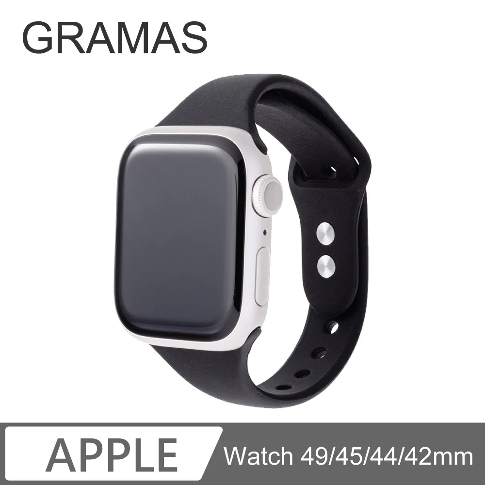Gramas Apple Watch 42/44/45mm 矽膠雙扣錶帶-粉色 歷史價格詳細信息