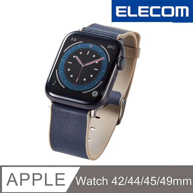 ELECOM Apple Watch 45/44/42mm 布面錶帶- 白 歷史價格詳細信息