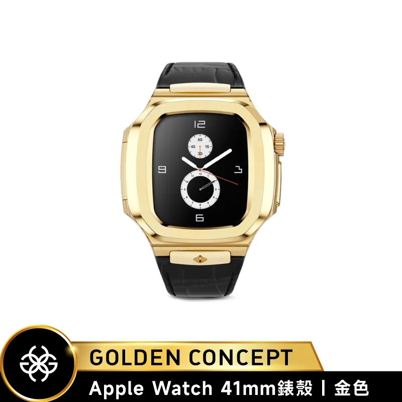 【Golden Concept】Apple Watch 41mm 黑皮革錶帶 銀錶框 WC-ROL41-SL 歷史價格詳細信息