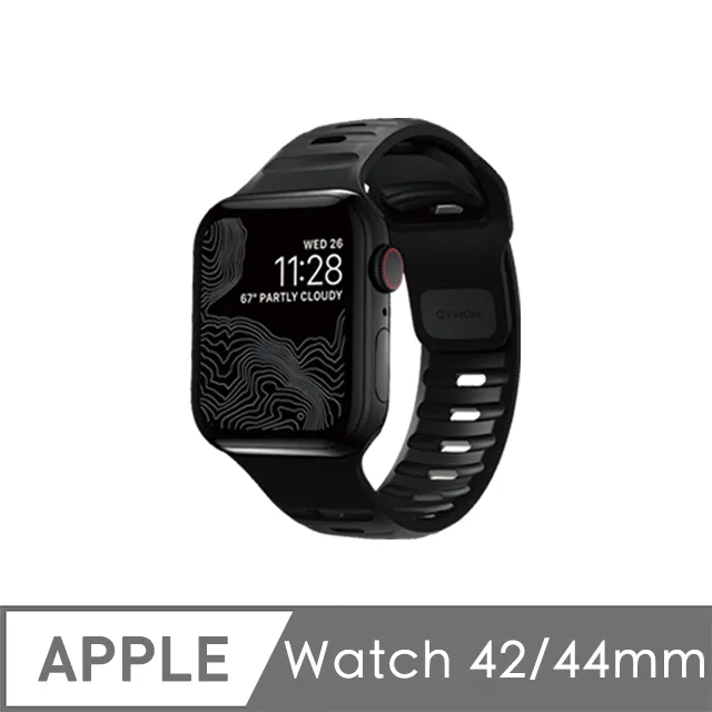 美國NOMAD Apple Watch專用運動風FKM橡膠錶帶-49/45/44/42mm-Blaze 活力橙 歷史價格詳細信息