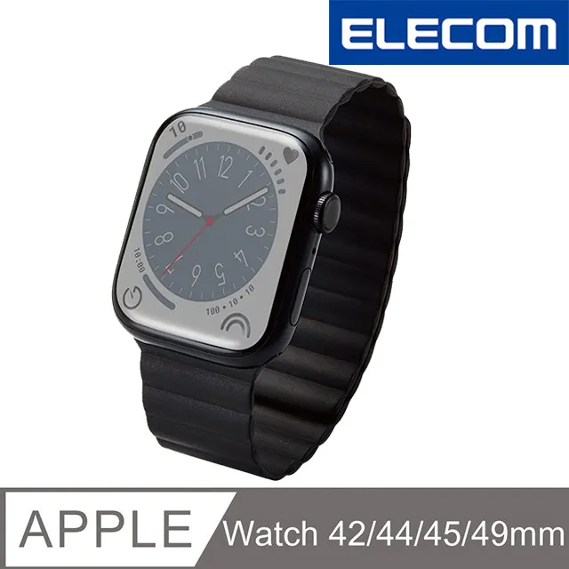ELECOM Apple Watch 49/45/44/42mm用鈦金屬錶帶-銀 歷史價格詳細信息