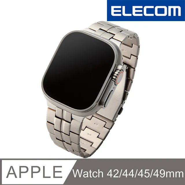 ELECOM Apple Watch 44/42mm金屬不銹鋼錶帶-銀 歷史價格詳細信息