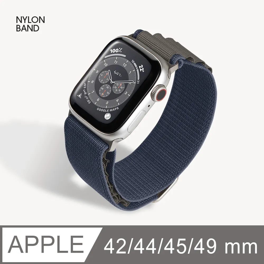 【Apple Watch 42/44/45/49mm】高密精織斜紋布磁吸運動錶帶 歷史價格詳細信息