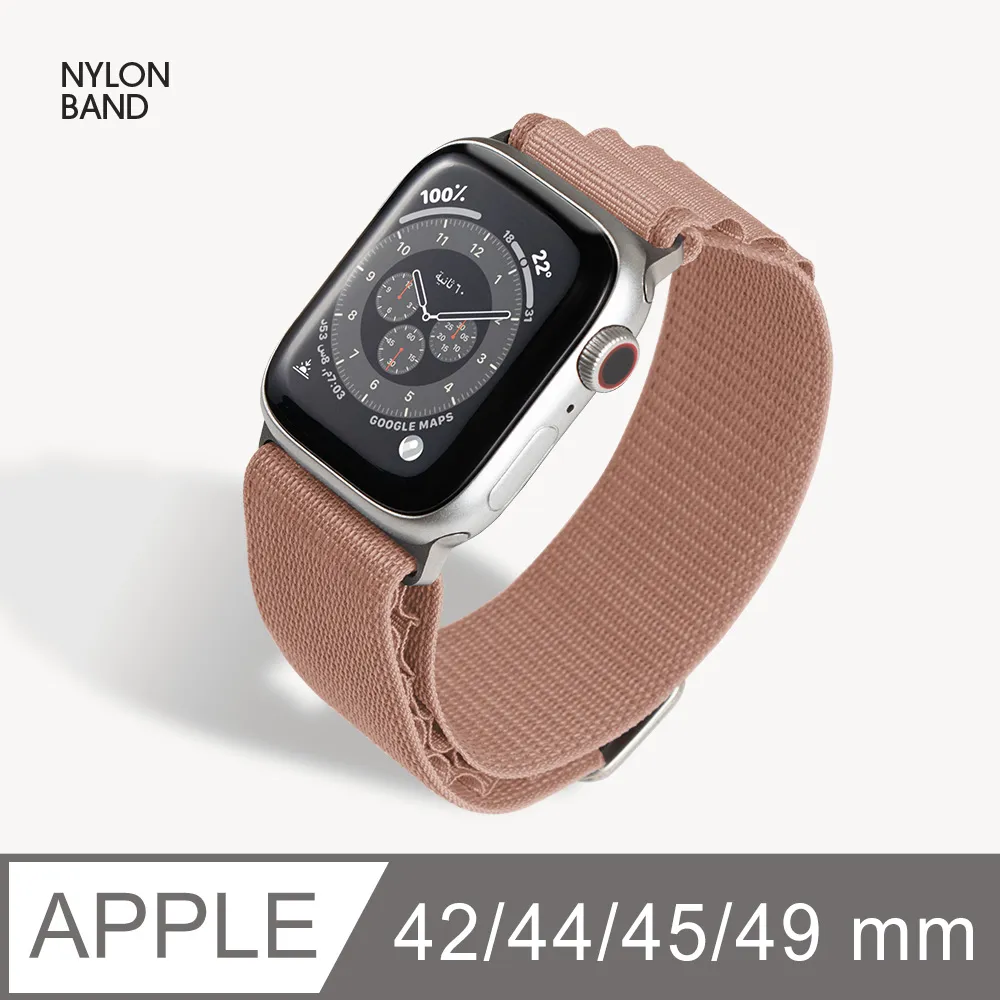 Apple Watch 錶帶 高山錶環 耐磨透氣 蘋果手錶適用 42/44/45/49mm (午夜藍) 歷史價格詳細信息