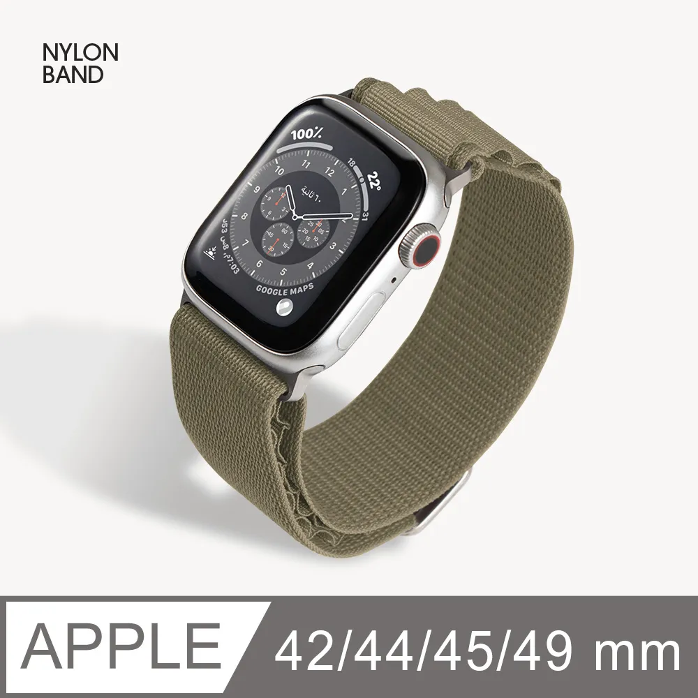 Apple Watch 錶帶 高山錶環 耐磨透氣 蘋果手錶適用 42/44/45/49mm (午夜藍) 歷史價格詳細信息