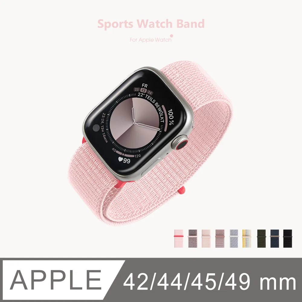 Apple Watch 錶帶 運動錶帶 蘋果手錶適用 輕盈透氣 手錶錶帶 38/40/41mm (礦石黑) 歷史價格詳細信息