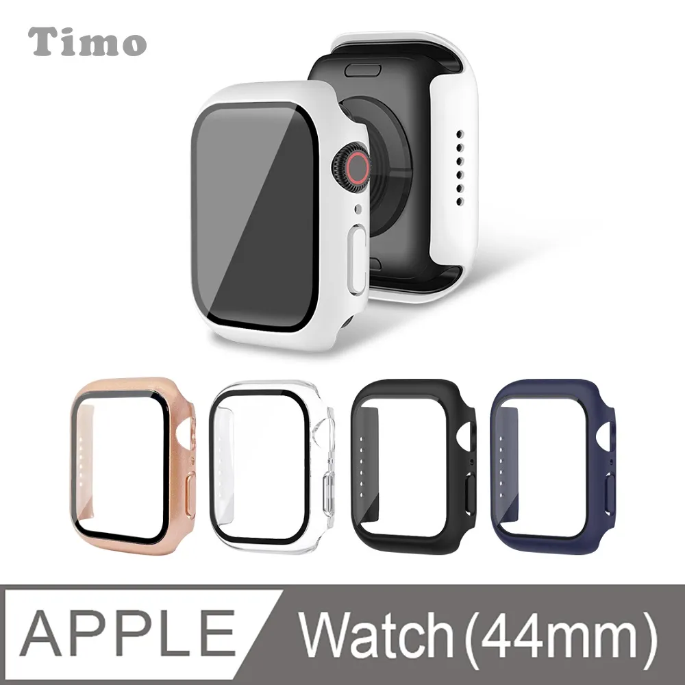 【Timo】Apple Watch 44mm 二合一全包覆 鋼化玻璃+防摔錶殼保護套 歷史價格詳細信息