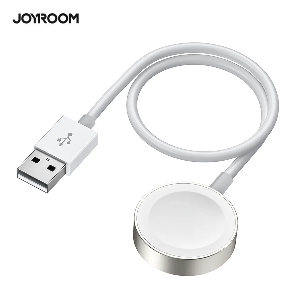 JOYROOM S-IW001S USB-A to 適用平果 手錶磁力充電線1.2M 白色  S-IW003S 0.3M 歷史價格詳細信息