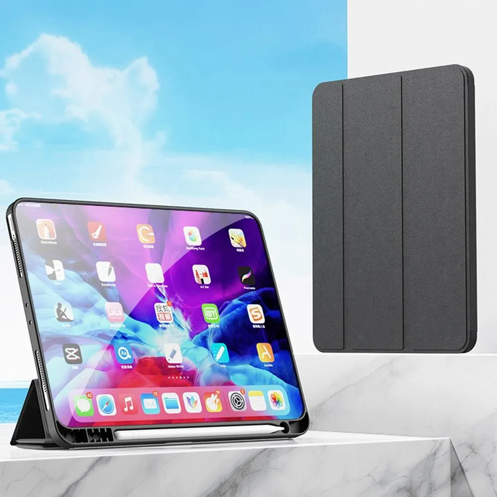 TOTU  2021/2020 iPad Pro 12.9吋 皮套 智能 休眠 翻蓋 站立 保護套 筆槽-阿鴻的店 歷史價格詳細信息