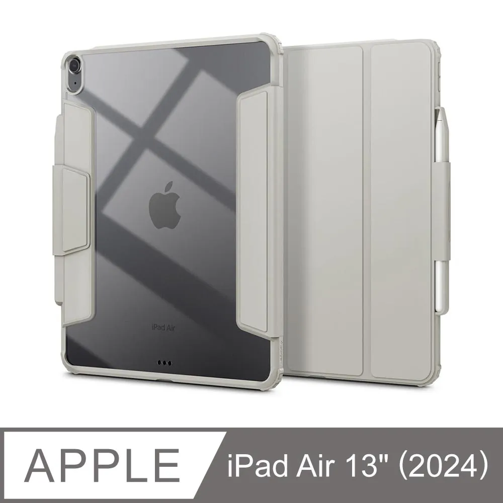 『iPad Air / iPad Pro 2024』 可拆式平板保護殼 防摔背蓋 iPad站立書本式皮套 透明保護殼 歷史價格詳細信息