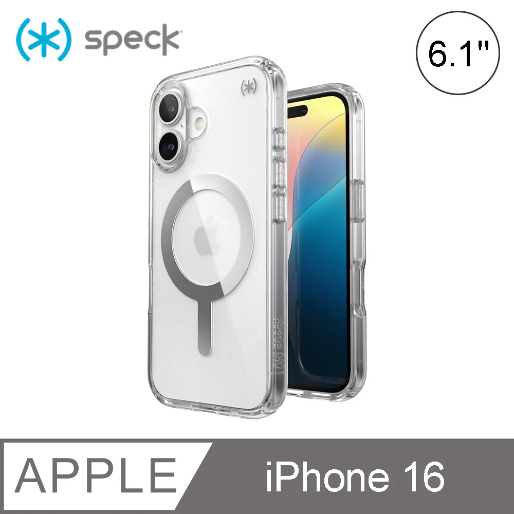 Speck iPhone 16 Pro 系列 Presidio Perfect-Clear MagSafe 透明磁吸防摔殼 歷史價格詳細信息