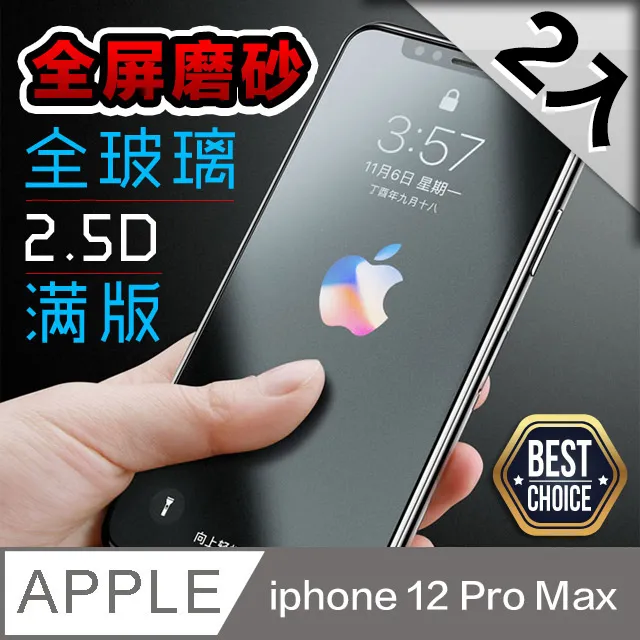 iPhone 12 / 12 Pro (霧面磨砂) 全屏鋼化玻璃膜螢幕保護貼 歷史價格詳細信息