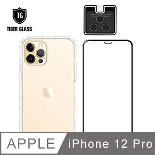 T.G iPhone 12 Pro Max 6.7吋 手機保護超值3件組(透明空壓殼+鋼化膜+鏡頭貼) 歷史價格詳細信息