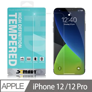Xmart for iPhone 12 Pro Max 6.7吋 高透光2.5D滿版玻璃貼-黑2張 歷史價格詳細信息