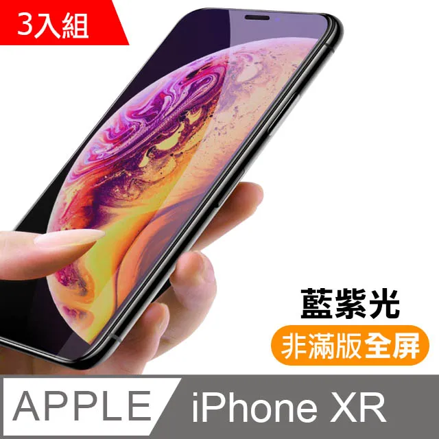 iPhone XR 藍紫光 手機鋼化膜 保護貼 超值3入組 歷史價格詳細信息