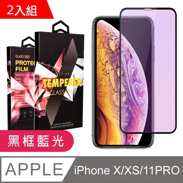 iPhone X/XS 藍紫光 手機鋼化膜保護貼 歷史價格詳細信息