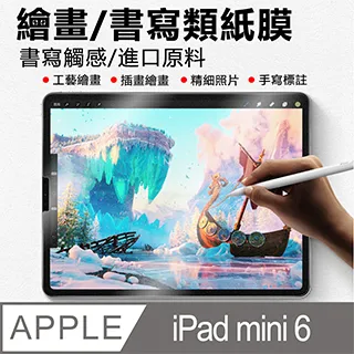 書寫膜 類紙膜 保護貼 繪畫膜 適用iPad Air6 2024 pro13吋 11吋 Air5 mini6 10.2吋 歷史價格詳細信息
