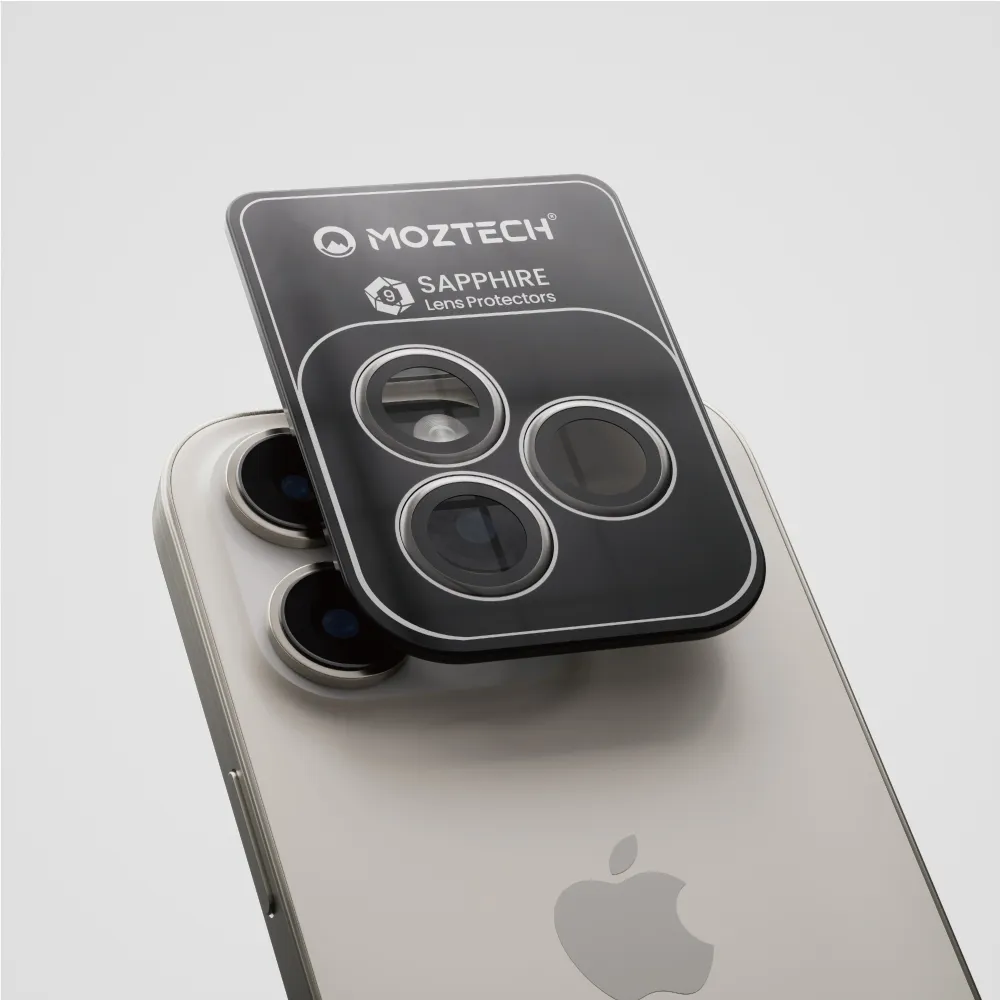 MOZTECH｜鍛造不鏽鋼 藍寶石鏡頭玻璃保護貼 iPhone15系列 歷史價格詳細信息