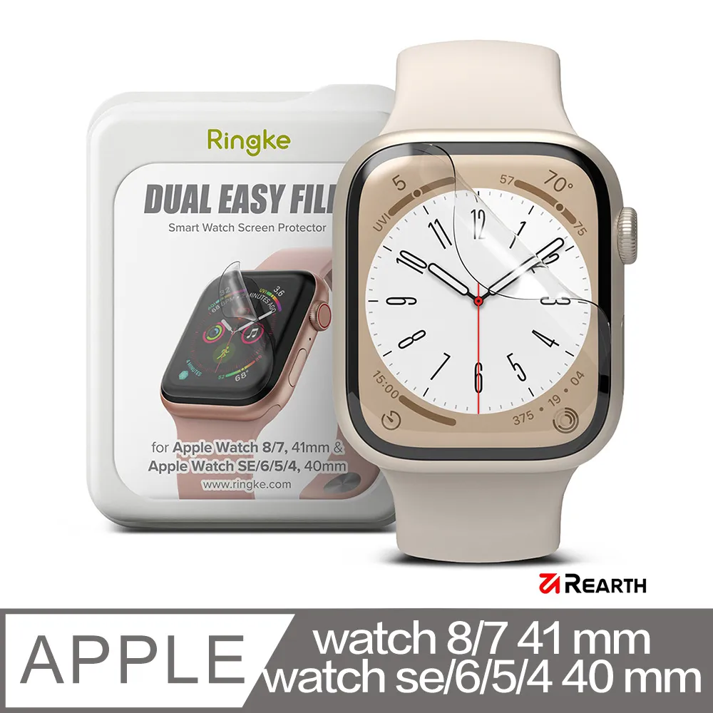 Rearth Apple Watch S4/5/6/SE 40mm 抗衝擊螢幕保護貼(三片裝) 價格比較,價格查詢,歷史價格詳細信息
