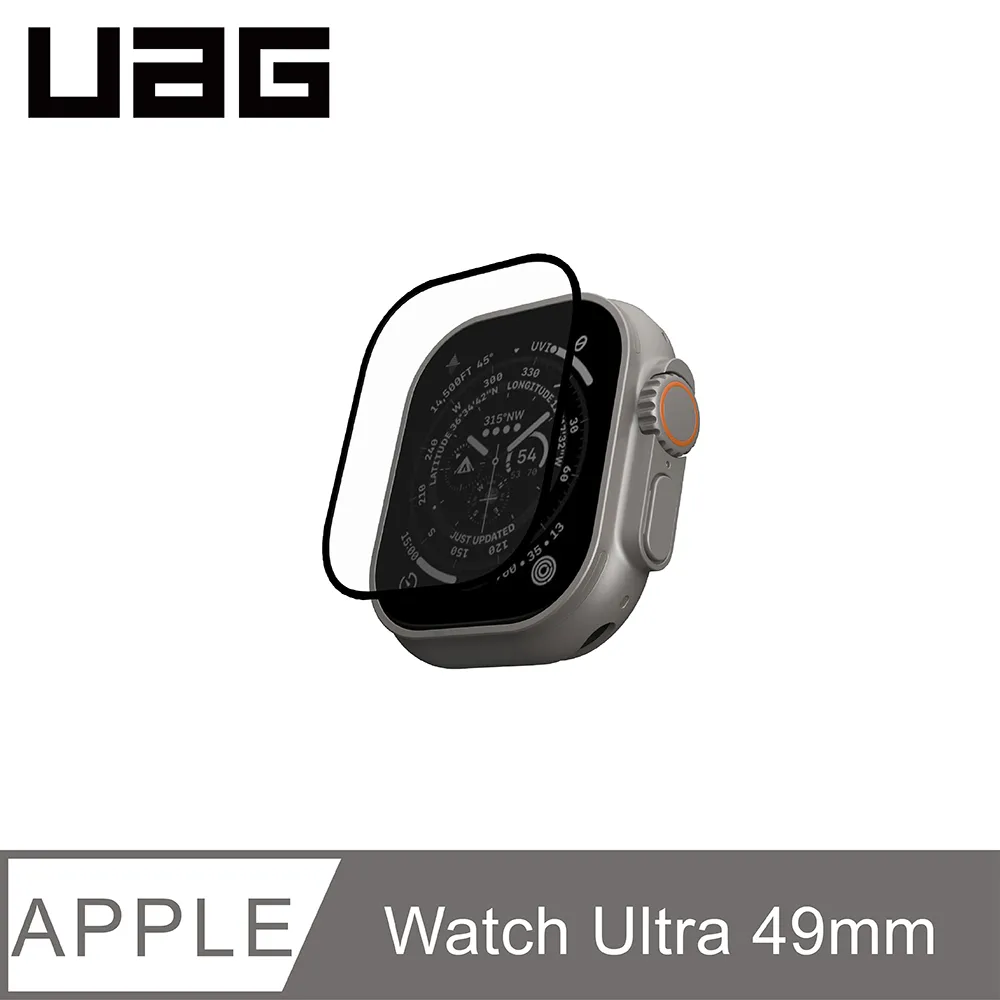 Apple Watch Ultra 鋼化玻璃 螢幕貼 49mm 鋼化玻璃 全透明 不易破碎 抗指紋 滑順 疏油疏水 歷史價格詳細信息