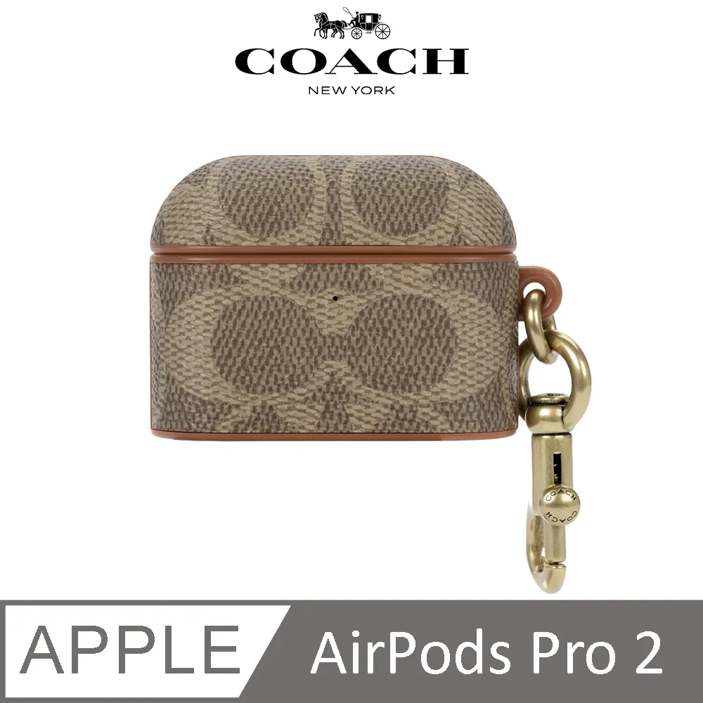 【COACH】AirPods 3 精品保護套 經典大C粉紅 歷史價格詳細信息