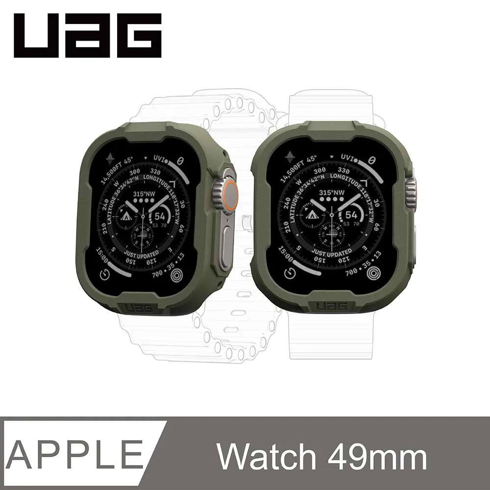 UAG Apple Watch Ultra潮流矽膠錶帶 iWatch 8 7 6 5 4 3代通用蘋果手錶純色硅膠錶帶 歷史價格詳細信息