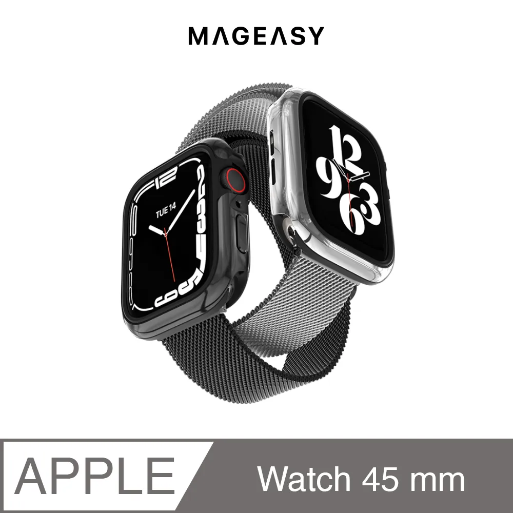 魚骨牌 MAGEASY Apple Watch VETRO 3D滿版防撞保護膜 45mm (贈貼膜神器) 歷史價格詳細信息