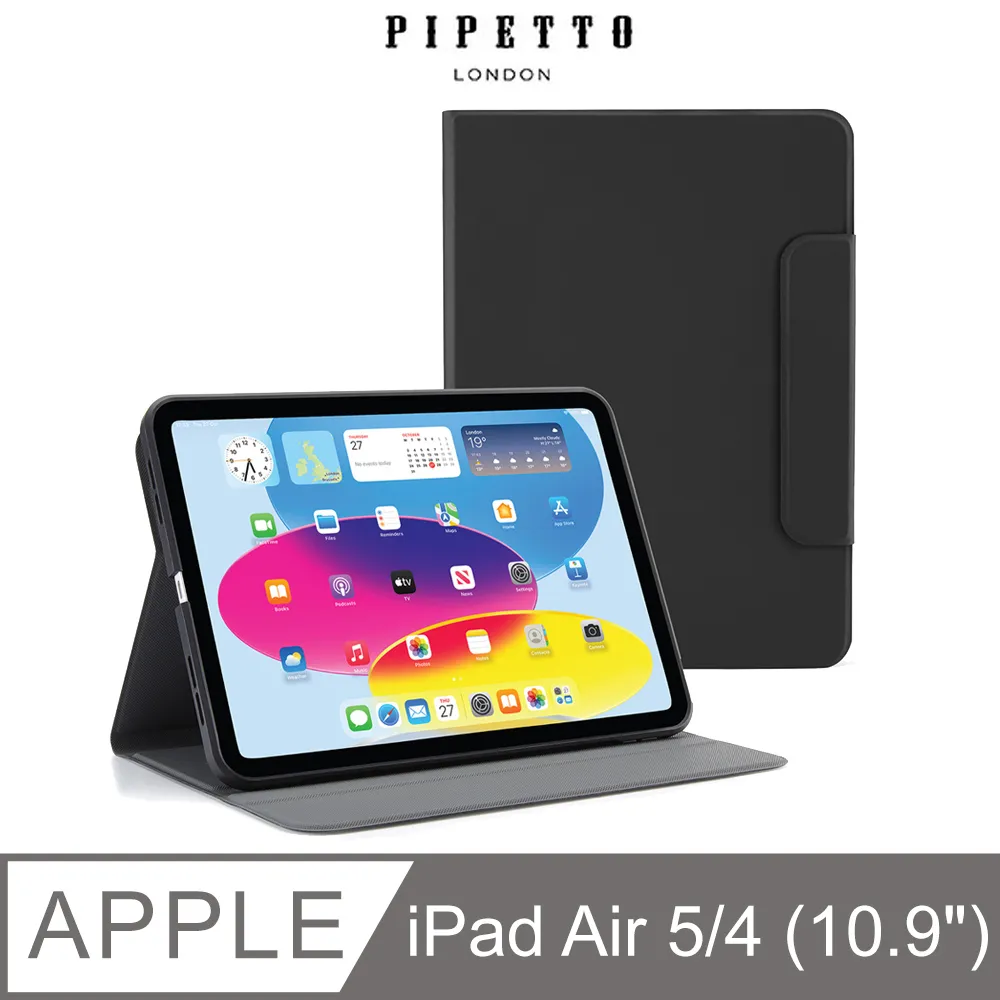 Pipetto iPad Air 10.9吋 第4/5代Origami Pencil 多角度多功能保護套(內建筆槽)深灰 歷史價格詳細信息